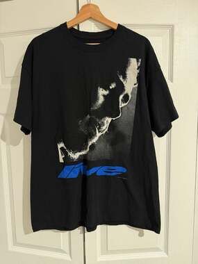 Posty Co Black Post Malone Live 2018 Tour Y2K Rapper Rock Country T-Shirt 2XL
